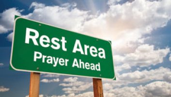 Rest Area Prayer Ahead